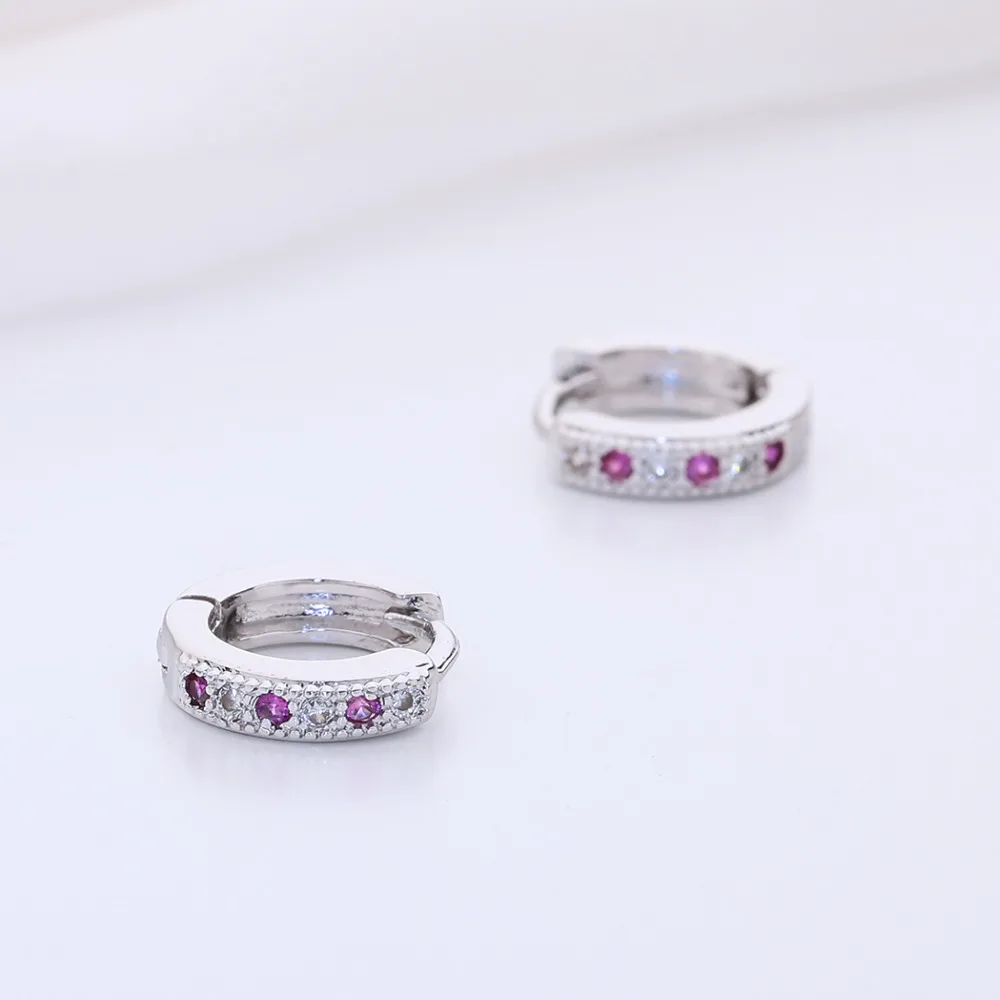 Kinitial 10 пар Новый Шарм цвета: золотистый Серебристый покрытием Красочные