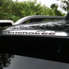 Задний стоп-сигнал SHINEKA, из нержавеющей стали, декоративная крышка для Jeep Cherokee 2014-2016, автомобильные аксессуары