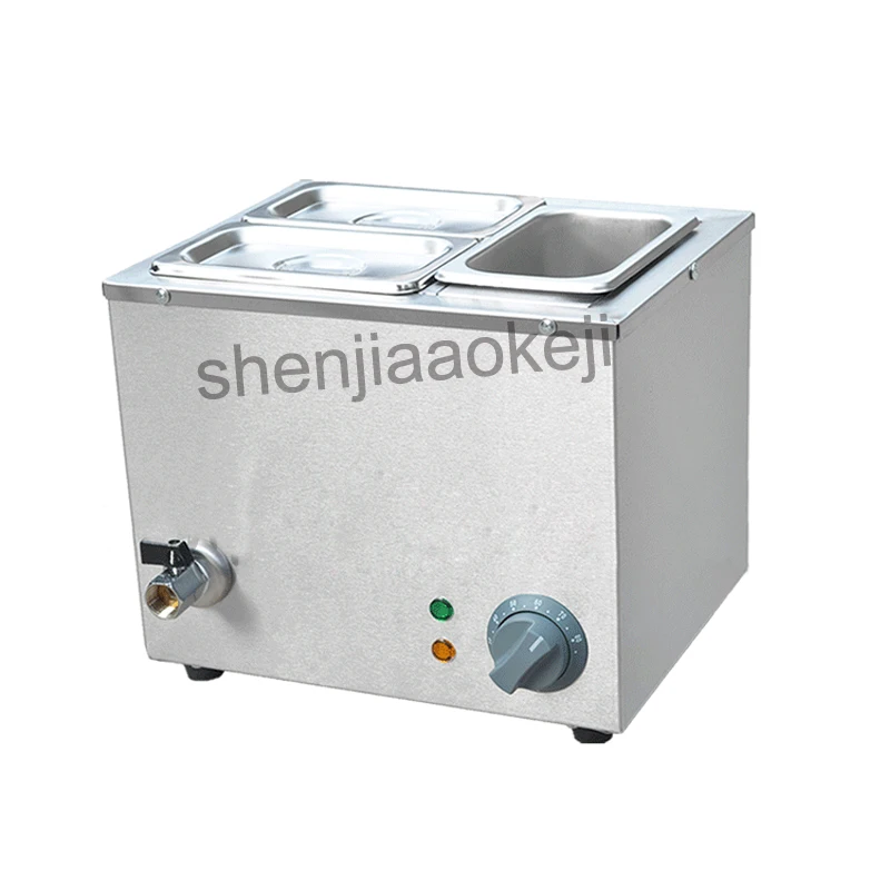 Коммерческая Машина для плавления шоколада трехцилиндровый Электрический