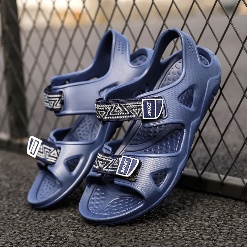 Large Size Men Sport Sandals Summer Cheap Beach Shoes Light Outdoor Non-slip Water Shoes Rivers Upstream Slippers Man Footwear