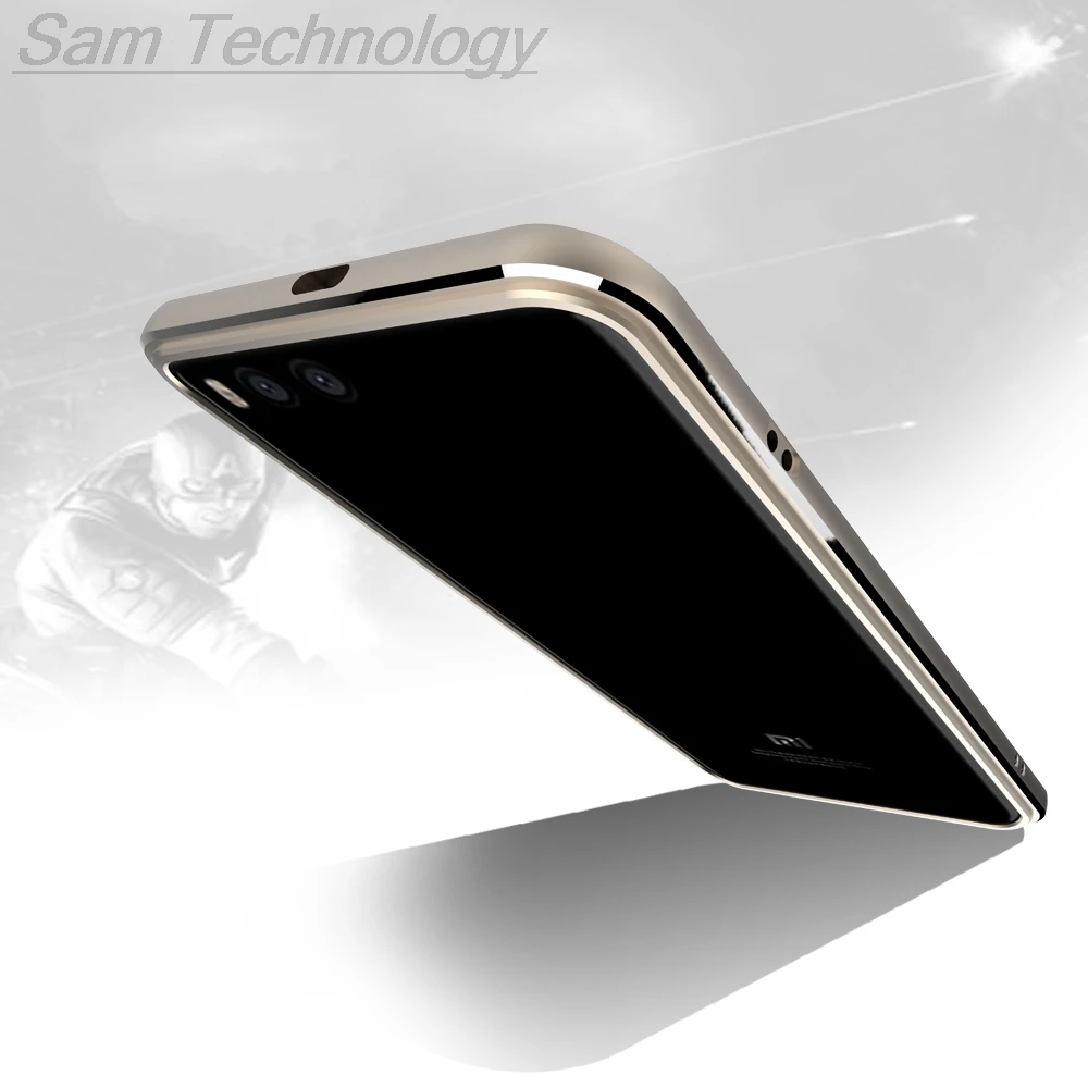 Алюминиевый чехол для Xiaomi Mi6 роскошный чехол-рамка ультра тонкий защитный алюминиевый бампер для Xiaomi Mi6 чехол 5,15 дюйма TX