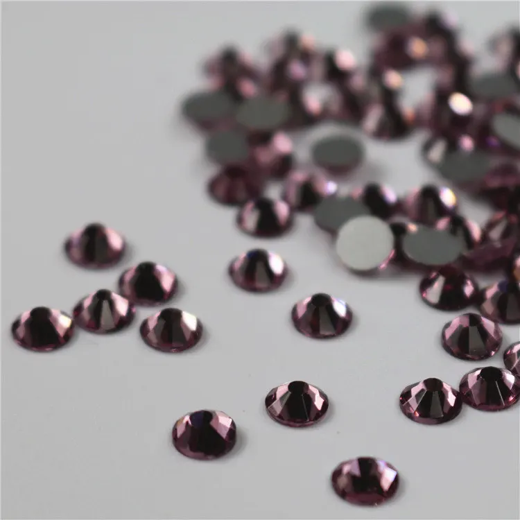 1440 шт./лот высококачественные Кристальные светлые аметисты/фиолетовые стразы