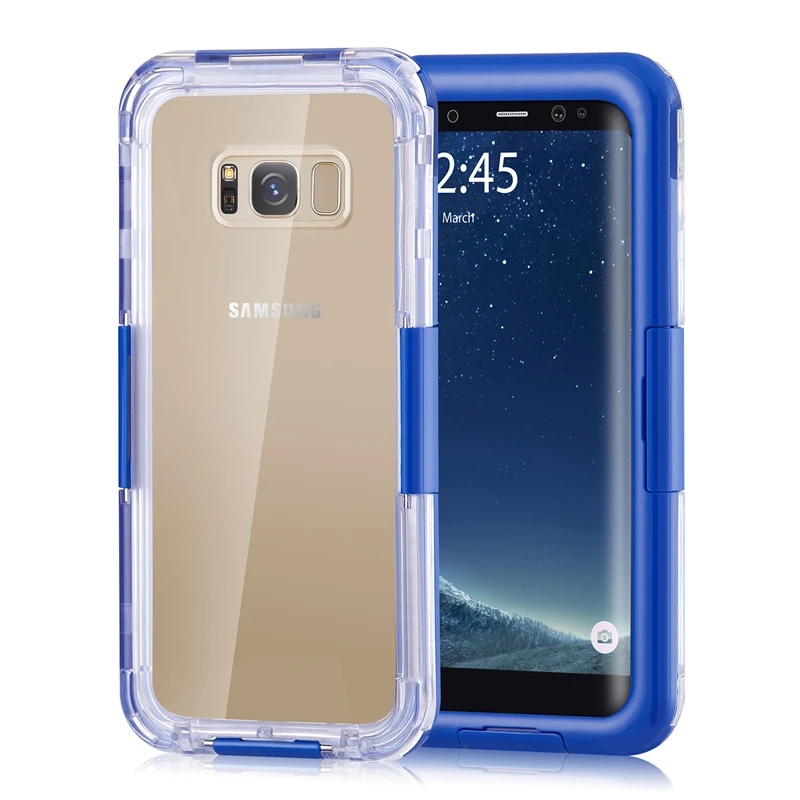 SPCASE Роскошные Водонепроницаемый силиконовый чехол для телефона SAMSUNG Galaxy S9 плюс S8