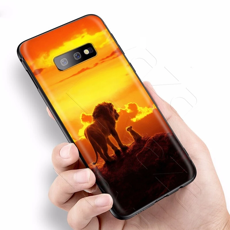 Lavaza с героями из мультфильмов Король Лев чехол для Samsung Galaxy Note 10 плюс A10 A30 A40 A50 A70 M20