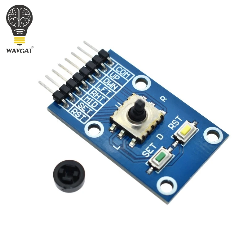 Модуль кнопки навигации WAVGAT с пятью направлениями MCU AVR 5D клавишный джойстик