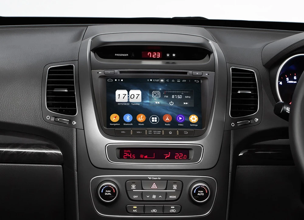 Owtosin 2 Din Android 9,0 Автомобильный DVD Радио для Kia SORENTO 2012 2013 Автомобильный мультимедийный gps навигатор 4 Гб ram 32 Гб rom