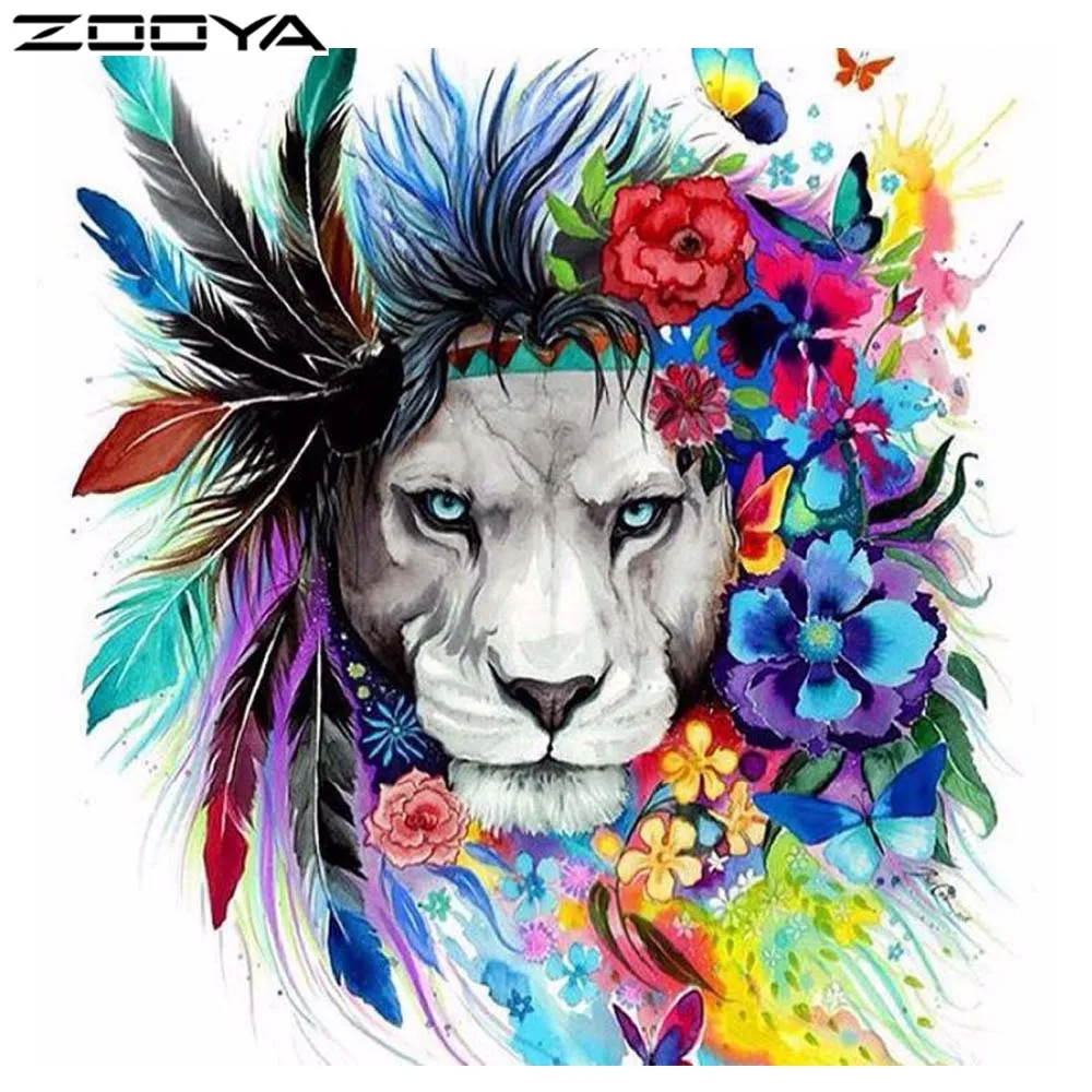 

ZOOYA Diamond Painting Square Diamond Embroidery Drill Diamond Pasted Cross Stitch Craft Needlework Picture Of Rhinestones F1041