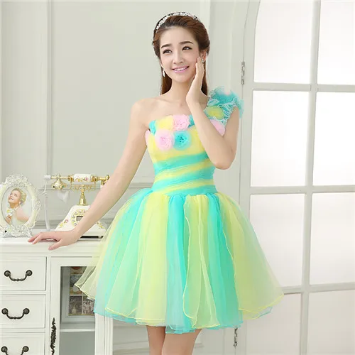 Свадебные Вечерние платья на одно плечо женские летние бальное платье Выпускное