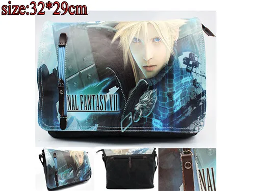 Новый аниме Final Fantasy cosplay Enthusiast packsack сумка через плечо популярна как для мужчин так