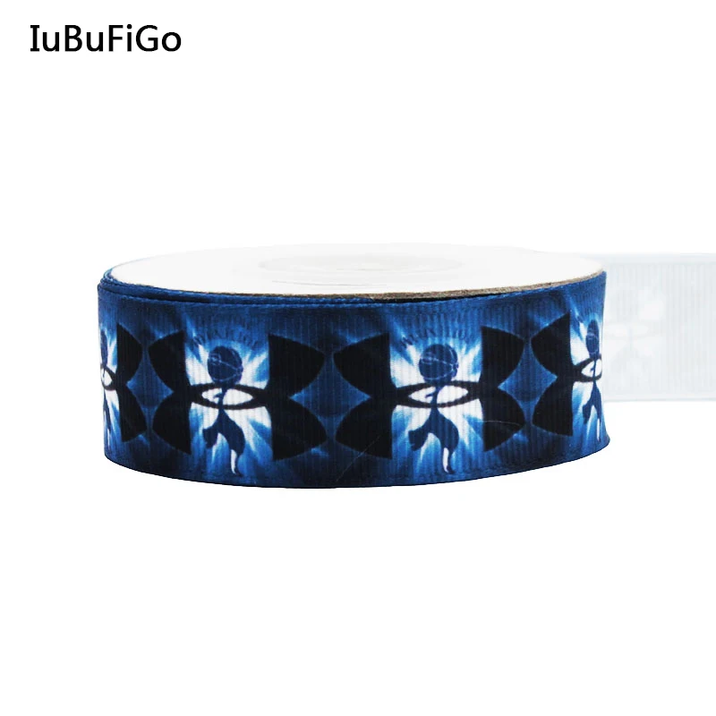 [IuBuFiGo] Бесплатная доставка 7/8 &quot22 мм Команда Клуб ленты Grosgrain печатных Спорт Футбол 10 ярдов/рулон OEM X10Y68|ribbon free