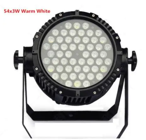 IP65 Водонепроницаемый 18X12W 54x3W led Par огни RGBW UV RGB холодный белый теплый LED COB PAR DMX512
