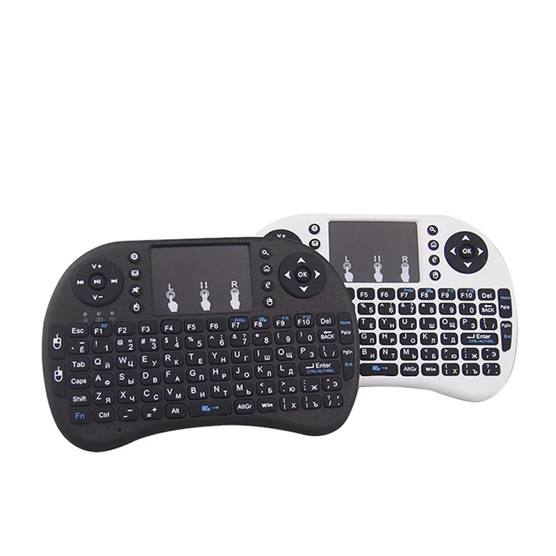 Беспроводная Клавиатура Сенсорный Rii I8 Мини 2.4 ГГц Беспроводной Air Mouse Android withbattry