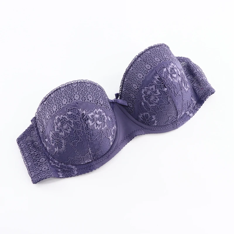 Beauwear Ladies Secret сексуальный Деми Балконный бюстгальтер для женщин кружевной хлопковый бюстгальтер на косточках размера плюс A B C D 75 80 85 90 большая грудь