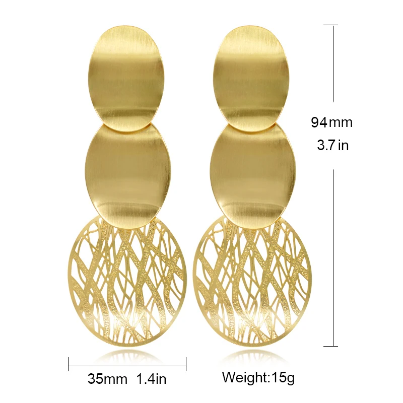 Sunny Jewelry Drop Earrings For Women Long Big 2019 Mother's Day Gift Fashion Party Wedding | Украшения и аксессуары