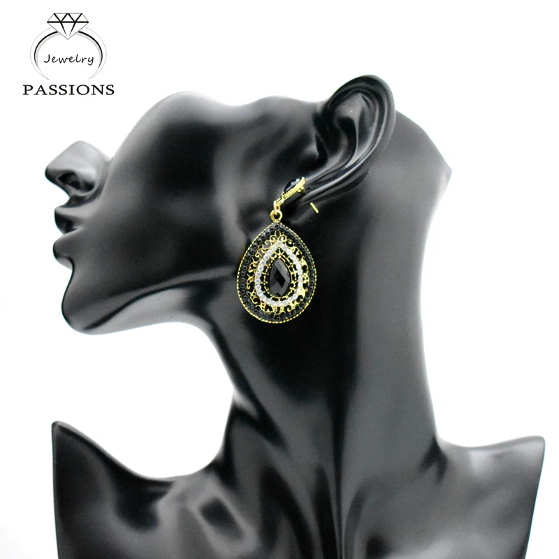 Женские серьги-капельки в этническом стиле | Украшения и аксессуары