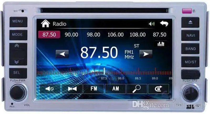 Автомобильный DVD плеер 6 2 дюйма с GPS(opt) USB BT/TV аудио радио стерео мультимедиа для