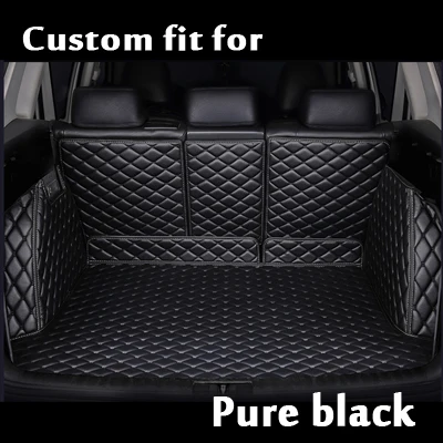 Fashion Auto Pads Special Car Trunk Mat Cargo Liner Cover Accessories For Jaguar F-Pace Xj Xjl Xf Xe F-Type Xk Xfl Xel |