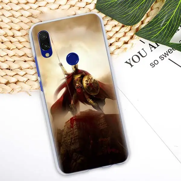 02 Спартанского воина King чехол для Xiaomi Redmi Note 5 6 7 Pro 4X7 6 6A 5 плюс 5A S2 GO Pocophone F1 Футляр для телефона - Цвет: 02