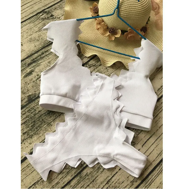 Hot Sexy Women Swim Push Up Padded Bra Bandage Swimwear Cacti Bikini Set Swimsuit Triangle Beachwear Bathing Two-Piece Suit | Спорт и