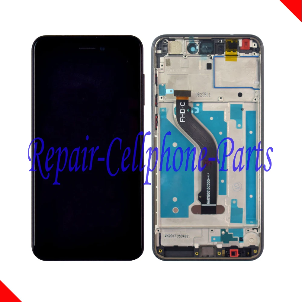 Полный ЖК-дисплей дисплей + Сенсорный экран Digitizer рамка C в сборе для Huawei P8 Lite 2017