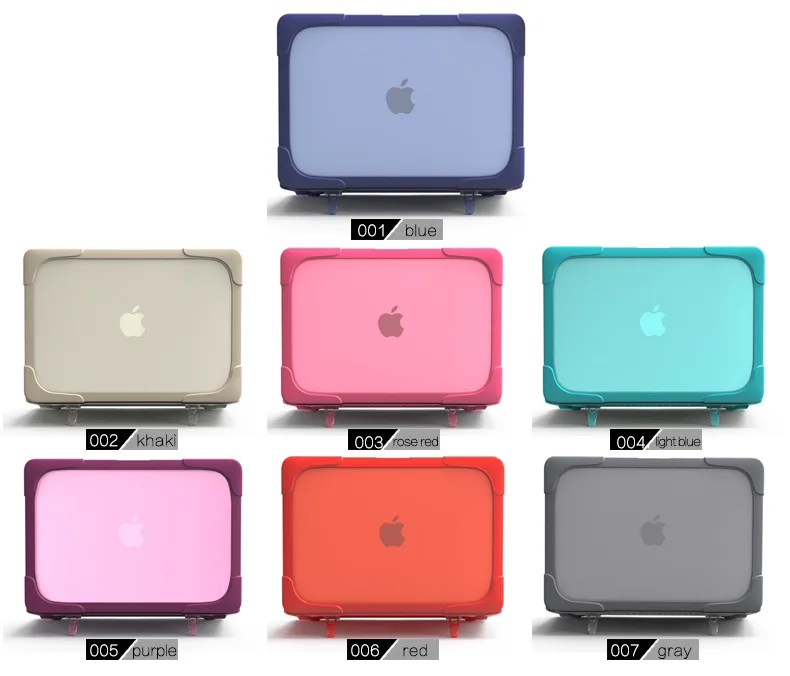 Противоударный жесткий пластиковый чехол для Macbook Air 13 защитный чехол с складной подставкой для Funda Mackbook Air 11 13 12 чехол