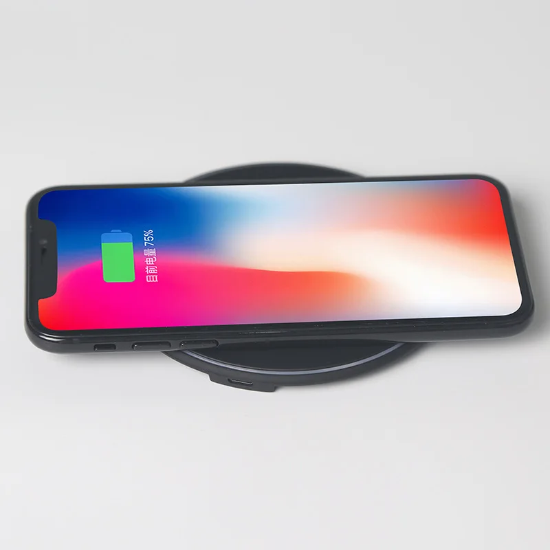 20 шт. Быстрое беспроводное зарядное устройство безопасное Qi для iPhone 8 X XR XS Max Samsung S8