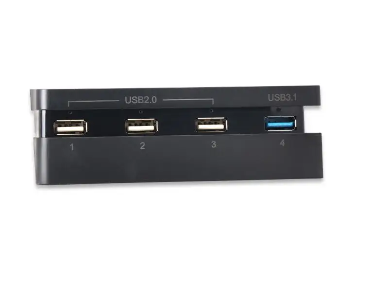 Новейший 4-в-1 концентратор PS4 Slim для Sony PlayStation 4 slim Console USB HUB 1 порт 3 0 + порта 2