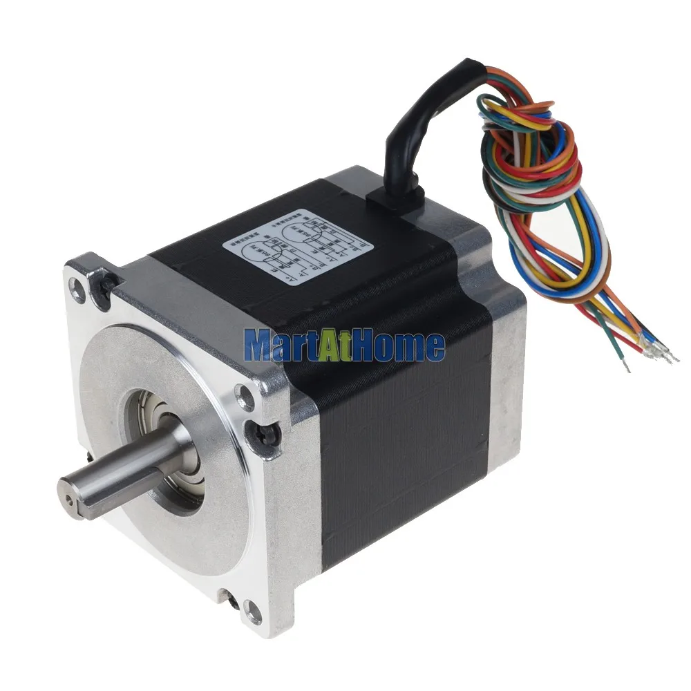 Leadshine 86HS65 высокая производительность 2 фазный NEMA 34 CNC гибридный шаговый двигатель
