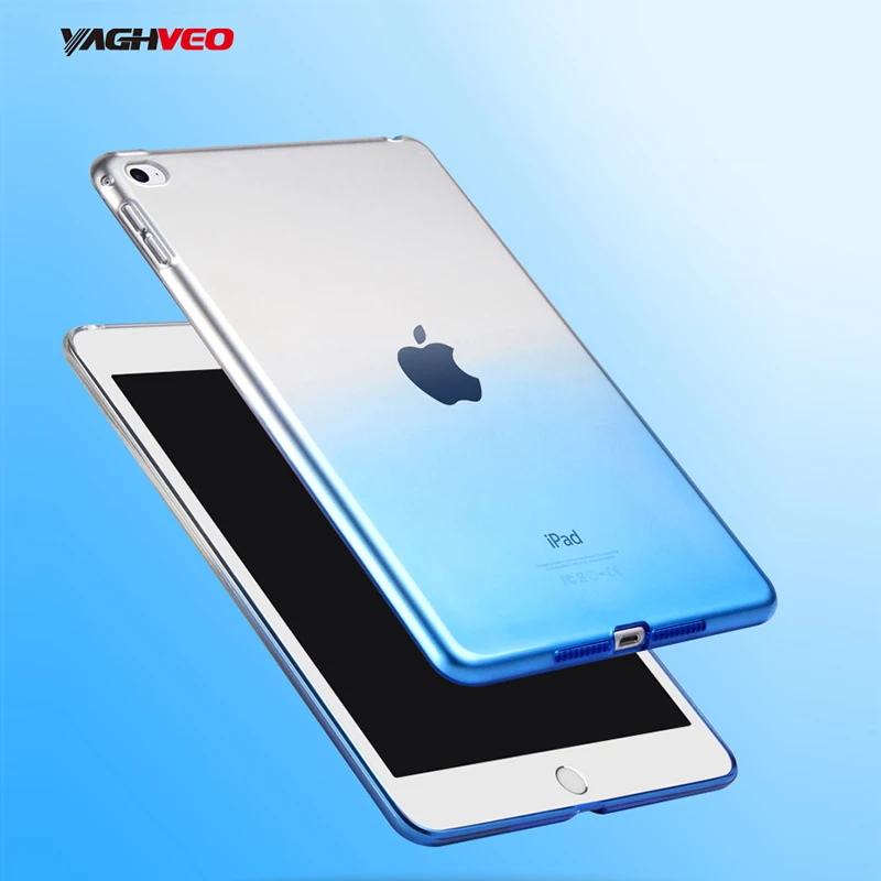 Чехол для apple Ipad Air 2 прозрачный чехол с градиентными цветами TPU Защитная