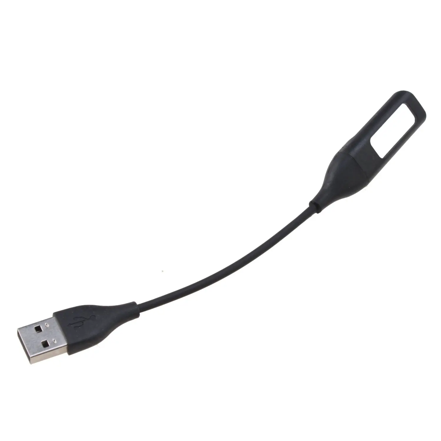 Сменный usb-кабель для зарядки и гибкого беспроводного браслета черного цвета |