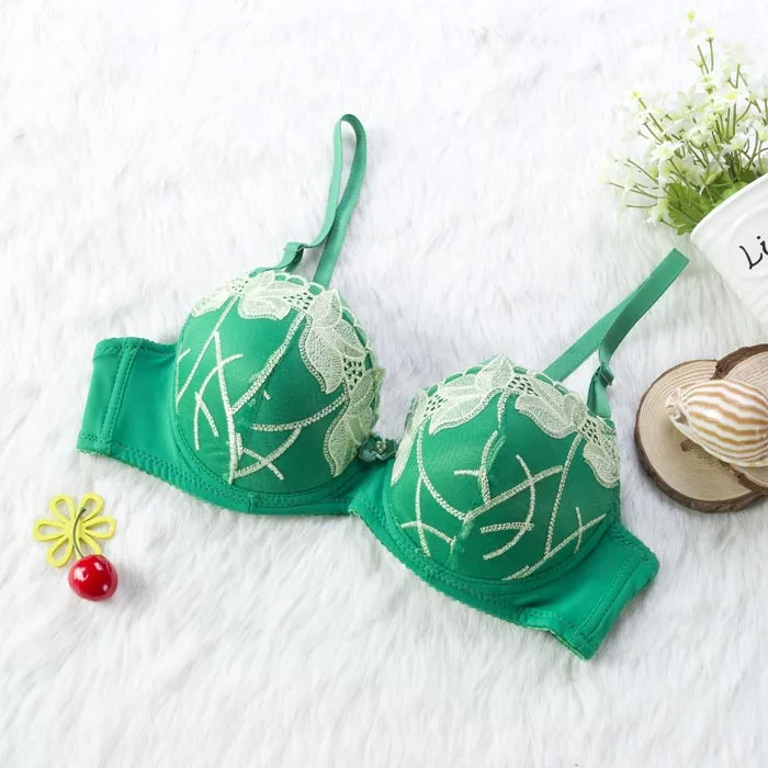 Новый роскошный бюстгальтер с вышивкой и глубоким v-образным вырезом