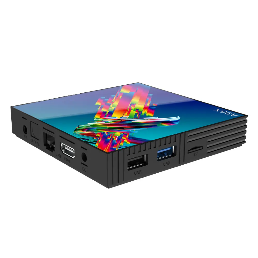 A95X R3 Android 9,0 Smart tv Box RK3318 4 Гб ОЗУ 64 Гб ПЗУ 5G wifi bluetooth 4,0 Android 9,0 4K H.265 VP9 телеприставка медиаплеер