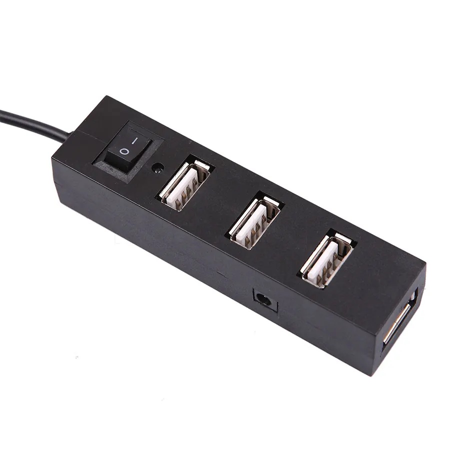 Высокоскоростной 4 портовый usb хаб 2 0 USB сплиттер адаптер kebidumei для