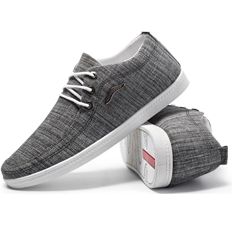 2019 New Men's Shoes Men Loafers Breathable Driving High Quality Casual Slip-on Canvas For Male Sneakers | Обувь