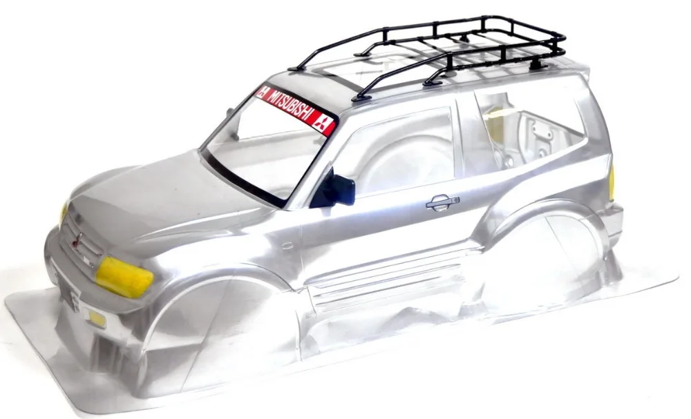 Металлический багажник на крышу для Tamiya CC-01 pajero 2002 ралли спорт без тела