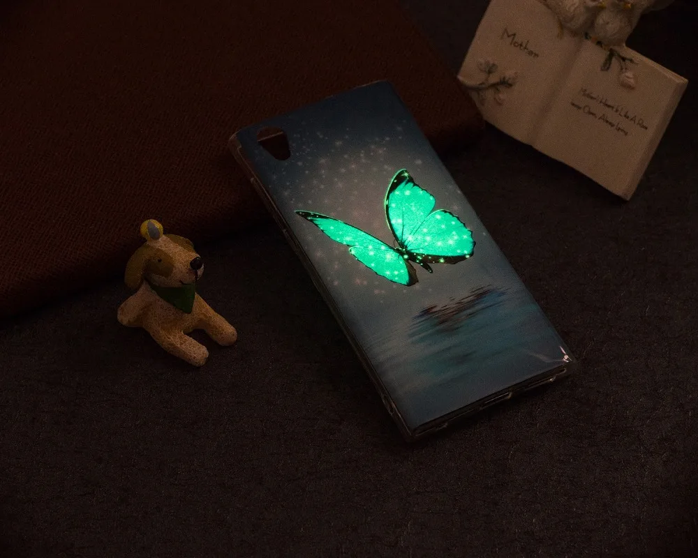 Светящийся чехол из ТПУ для Sony Xperia L1 L 1 G3312 G3311 силиконовый чехол|Чехлы-книжки| |