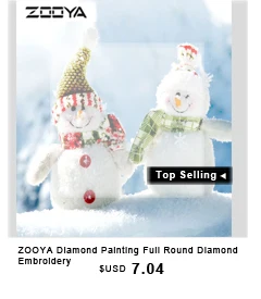 ZOOYA DIY Алмазная Вышивка картина три пингвина ходьба по снегу наклейки на стену ктузы по номерам наборы для вышивки крестом AT969