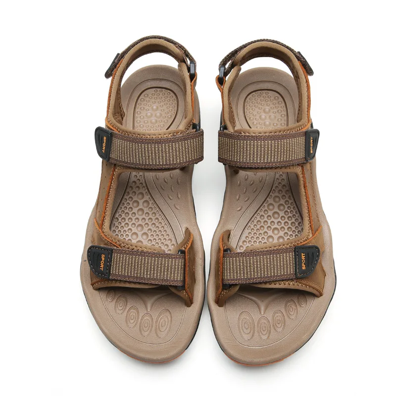 

Men's High Quality Sandals Summer Shoes Adult Male Footwear Man Casual Soft Beach Leisure Outdoor Luxury Brand Chaussure Homme