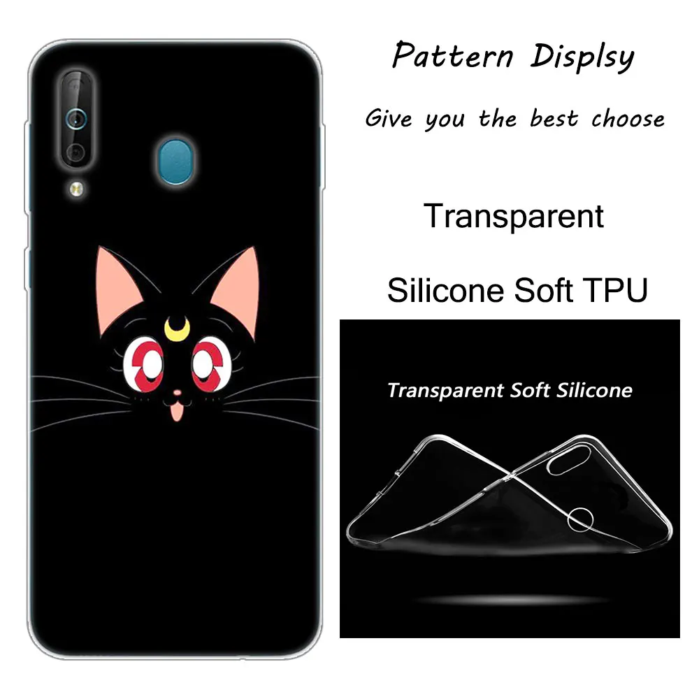 004 Лидер продаж в морском стиле из аниме «Сейлор Мун»; ртути силиконовый чехол для samsung Galaxy A80 A70 A60 A50 A40 A40S A30 A20E A2CORE M40 Примечание 10 плюс 9 8 5 - Цвет: 004