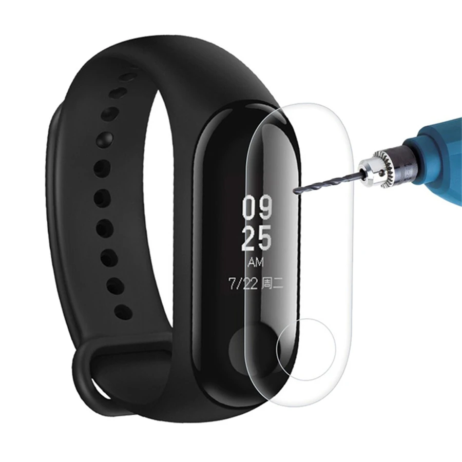 Защитная пленка для браслета Xiaomi Band 3 2 мягкая полноэкранная смарт-часов Mi не