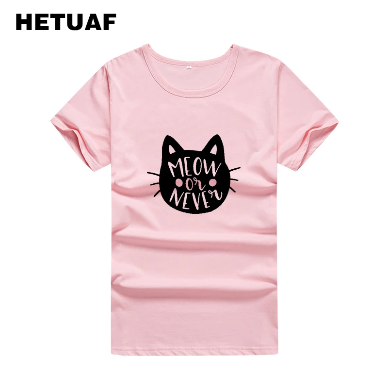 HETUAF котом для детей от двух до восьми лет или никогда не Kawaii принтовые тройники