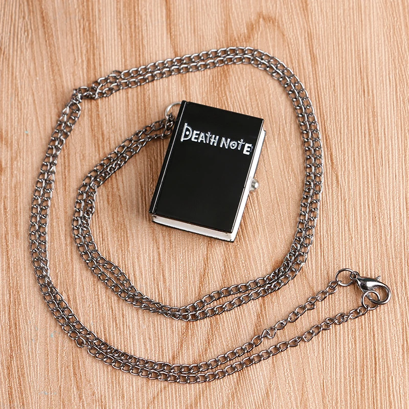 Повседневные Death Note книга Форма Для мужчин женщин прямоугольник карманные часы