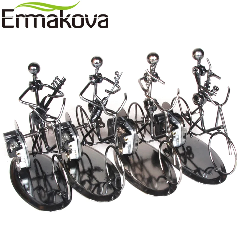 ERMAKOVA металлическая железная модель велосипеда статуя Ретро винтажный Байк