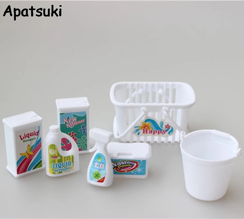 1 комплект миниатюрных кукольных аксессуаров для домика Барби пластиковые
