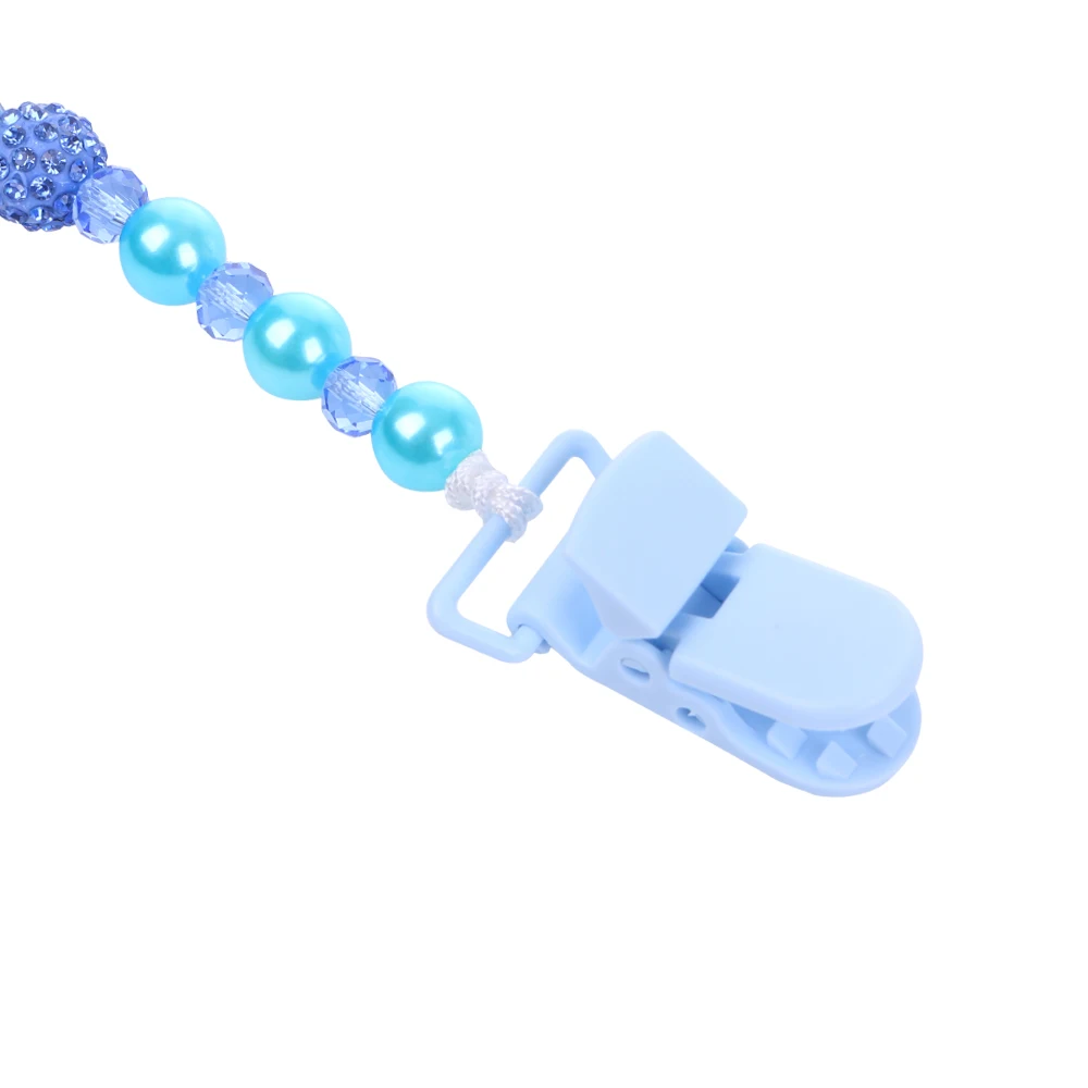 Кристалл Клипсы для соски Soother Holder анти папку соску клип сеть соски-пустышки держатель для крючок для коляски висит ремень
