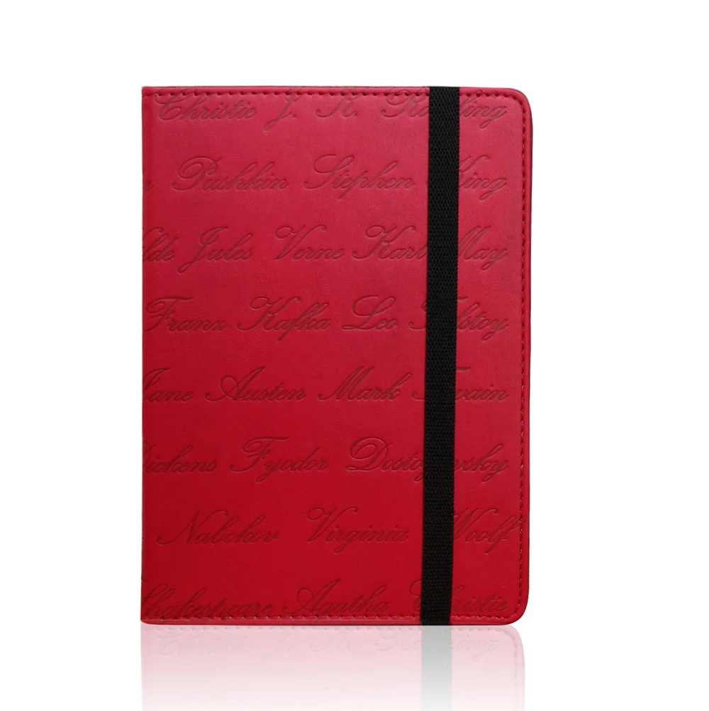 Чехол в виде книжки для Pocketbook 626 Plus защитный чехол из искусственной кожи с красным