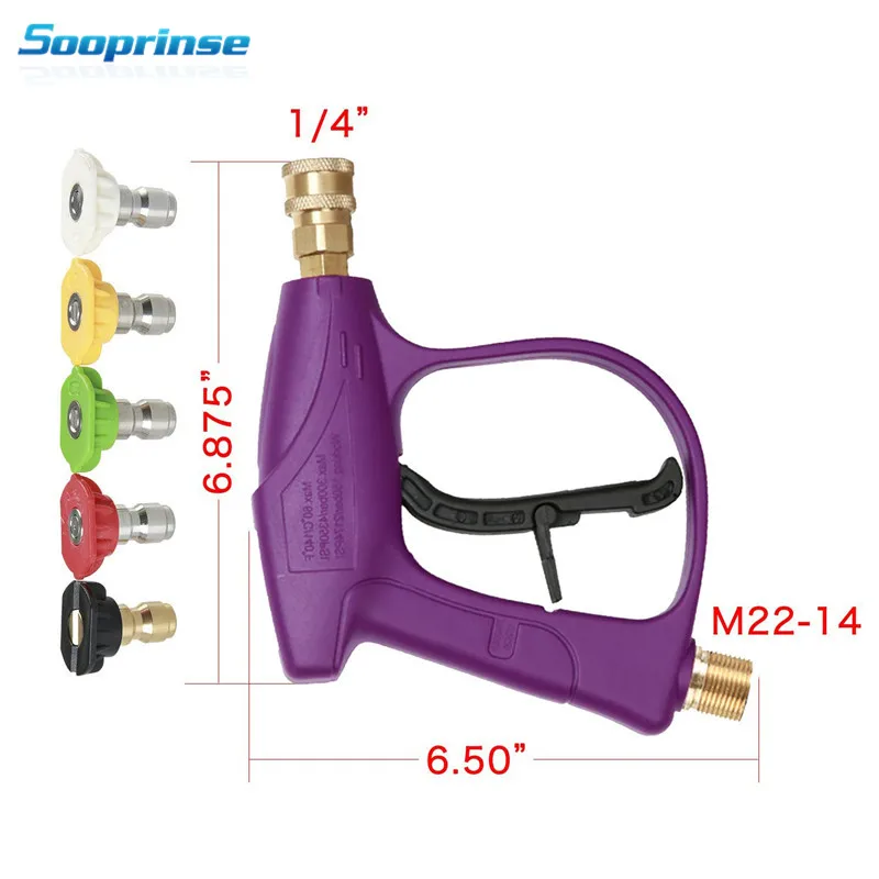 Мойка высокого давления автомойка пистолет для снега 3000 фунтов на кв. дюйм 5