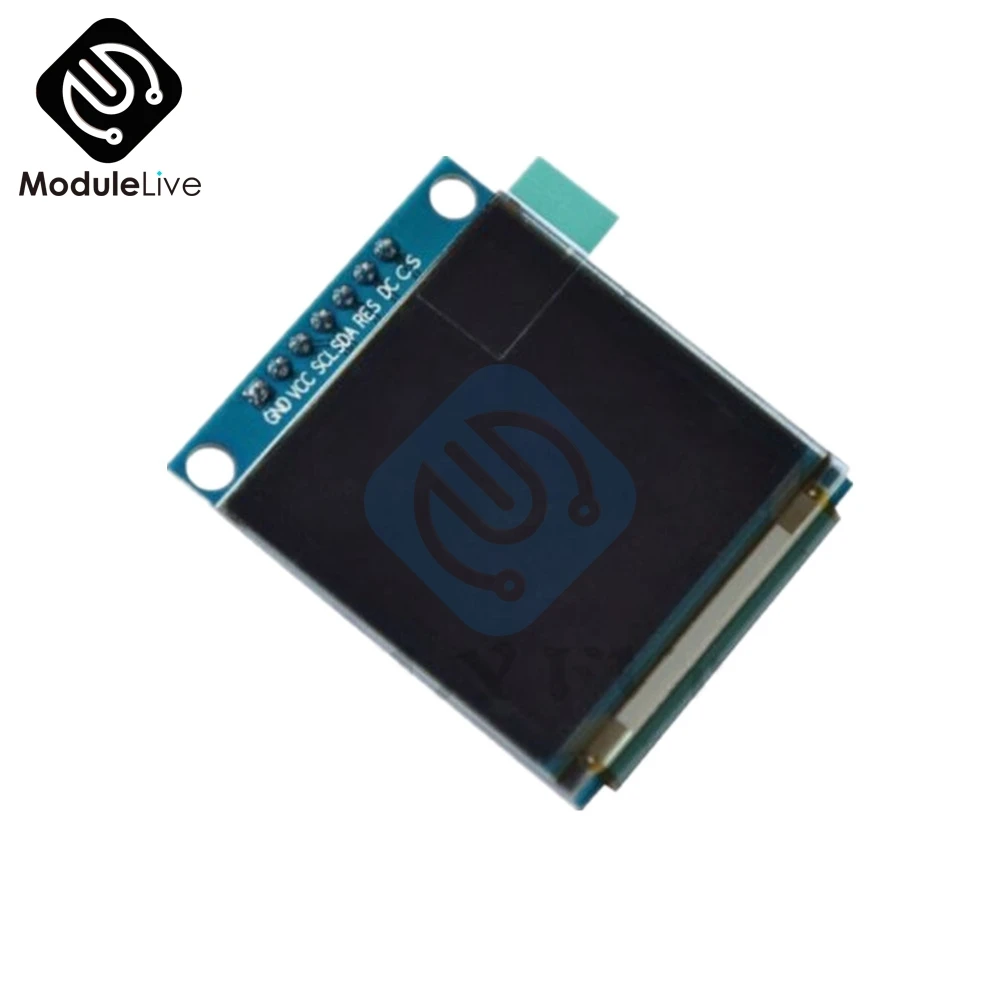 Полноцветный OLED модуль 1 5 дюйма 7 контактов экран дисплея SSD1351 Драйвер IC 128(RGB)* 128