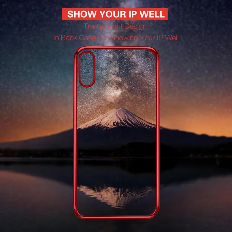 RZP чехол для телефона iPhone X 10 роскошный мягкий ТПУ силиконовый бампер Apple 5 5s SE 6 S 7 8