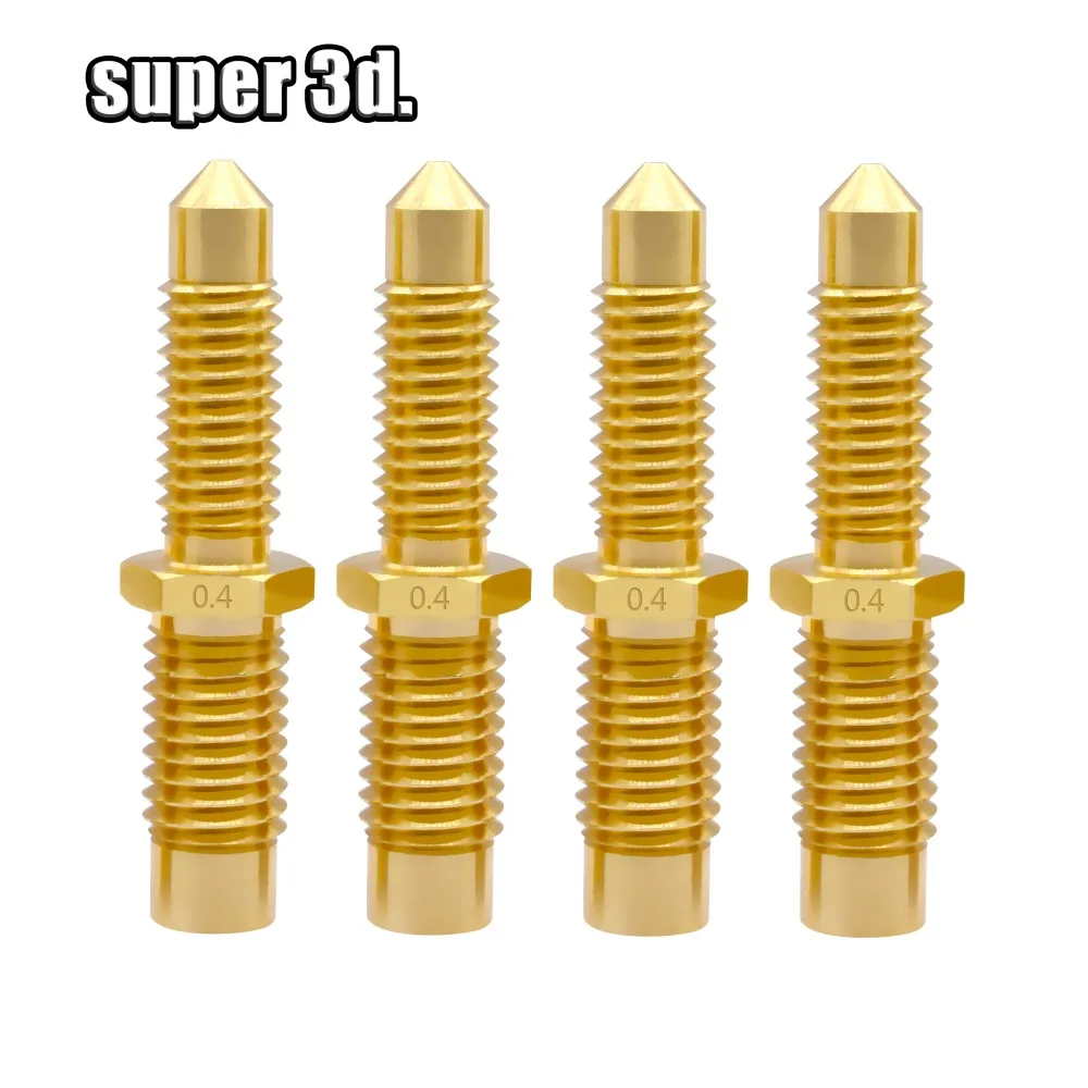 1 шт. 0 4 мм 3D принтер медный с горлом для V6 Hotend экструдер J Head|3d printer v6|printer hotendthroat 3d |